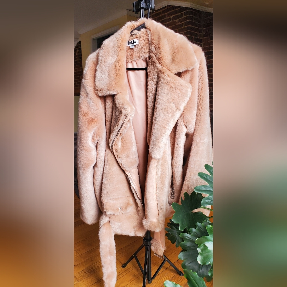 Jakke Vegan Fur Coat